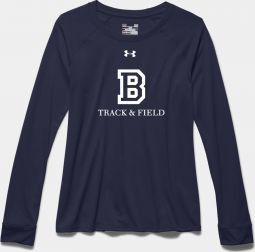Women's Under Armour L/S Locker Shirt, Navy